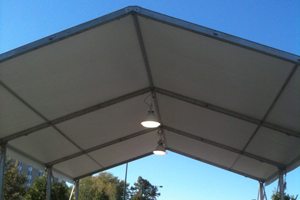 30x45 Super Tent 14ft Legs Denver