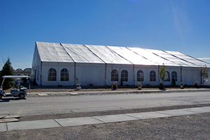 80x105 Super Tent Denver Trade Show