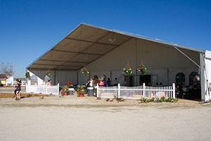 80x105 Super Tent Denver Trade Show