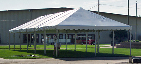 Unique Tent Line Drawing